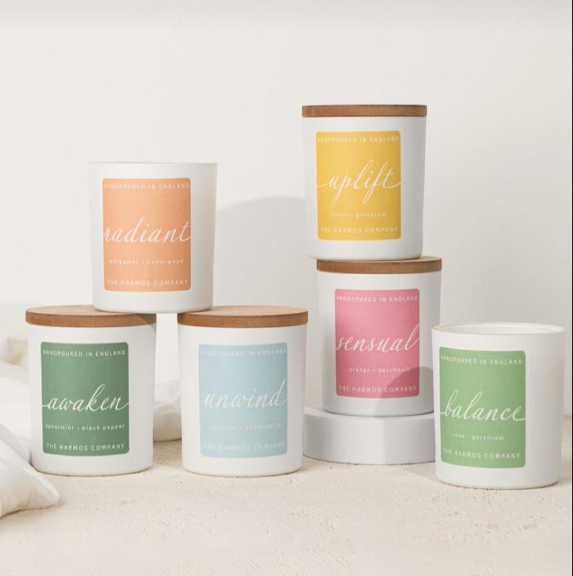 Frosted Jar Scented Candle